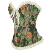 Emily Retro Oil Painting - Style Women's Waist - Cinching Bustier Corset - Elegant Cosplay Costume - Coscosmos